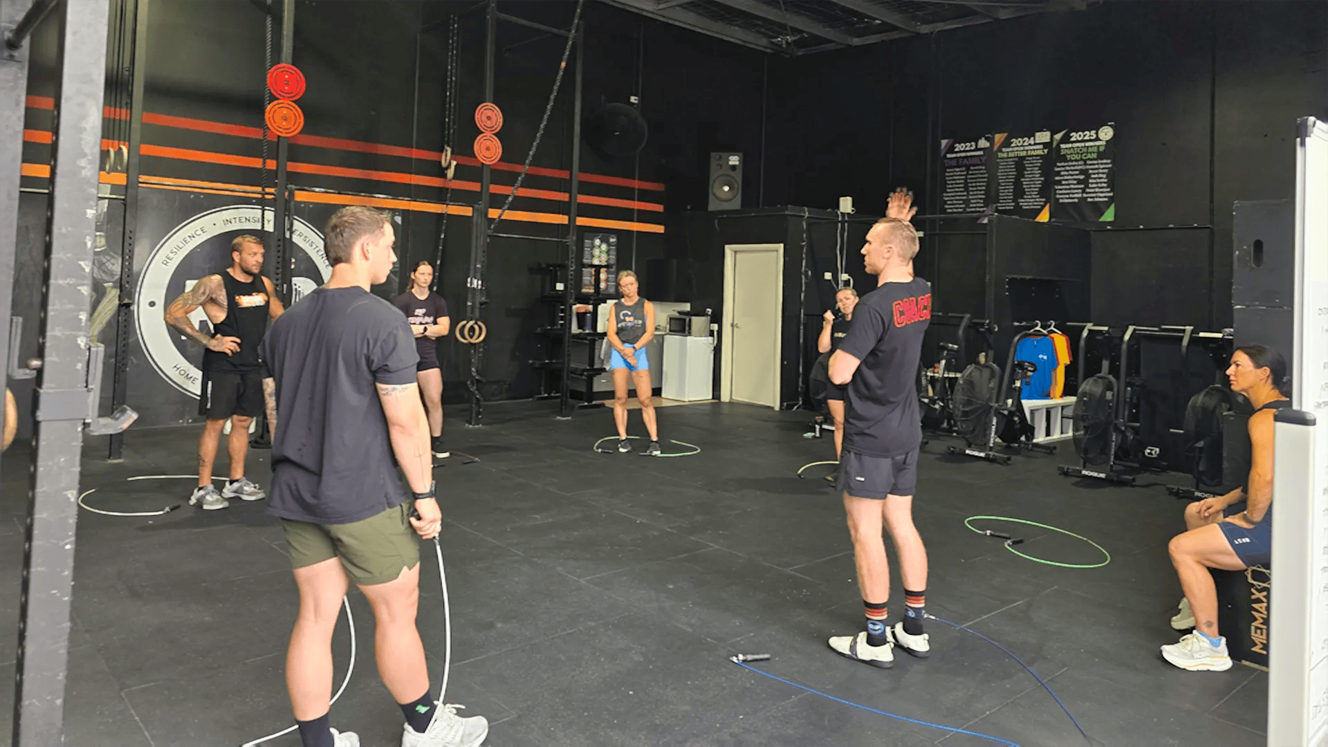 People exercising at RIP Training